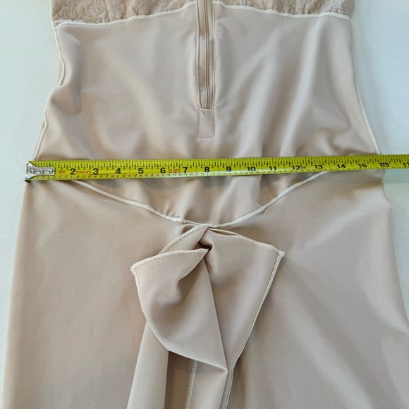 ContourMD Women’s XL Body Suit Nude Mid Calf Bodyshaper Front Zip Post Surgery - Picture 14 of 16